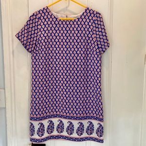 J.Crew Factory Shift Print Dress